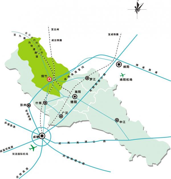 绵竹gdp_四川绵竹经济开发区地图 四川绵竹经济开发区卫星地图 四川绵竹经济开发区高清航拍地图